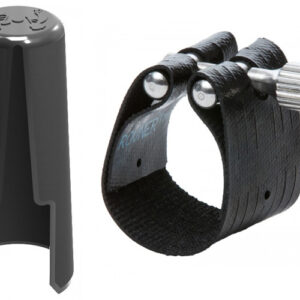 Rovner | ' Dark ' Clarinet Ligature and Plastic Cap | All Sizes